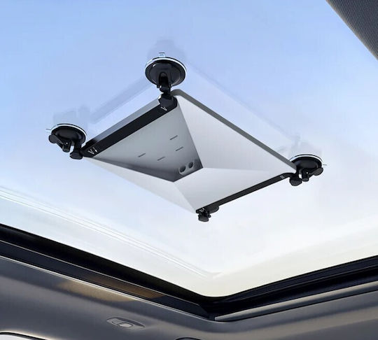 Car Roof Support Base Kit Starlink Mini Base Mounting Car Roof Kit 4 Suction Strong Grip Cups Stable Satellite Signal On Windows & Sunroofs Cars RVs Boats Yachts Black Code 1-per0159