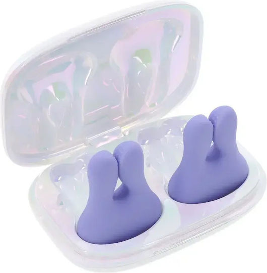 Playboy Nipple Clamps In Purple Color