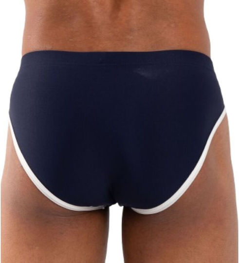 Burn Herren Sexy Slip Marineblau