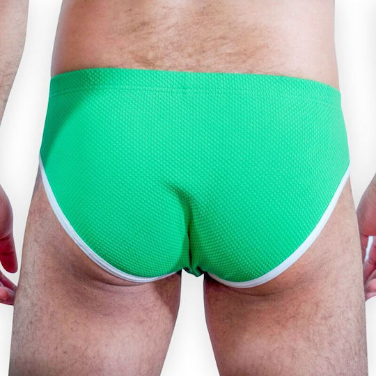 Burn Slip Sexy Bărbătesc Verde