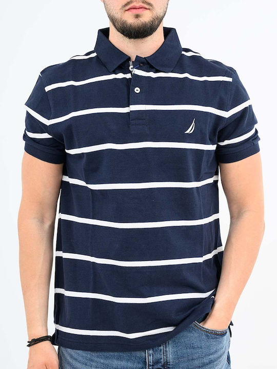 Polo Short Sleeve Blouse Navy Blue