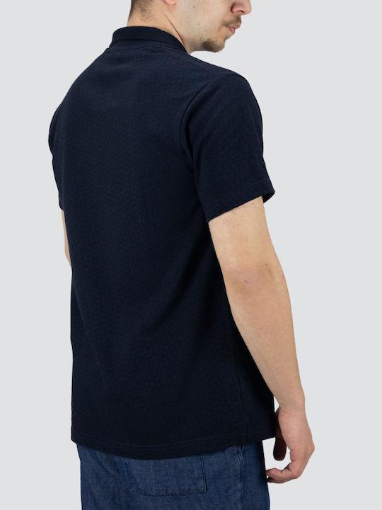 Polo Bluza Tricou Cu Mânecă Scurtă Albastru Marin