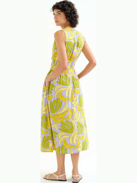 Summer Midi Dress Multicolour
