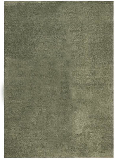 Newplan Velvet 44 Green Carpet Width 80cm Cut-to-Measure