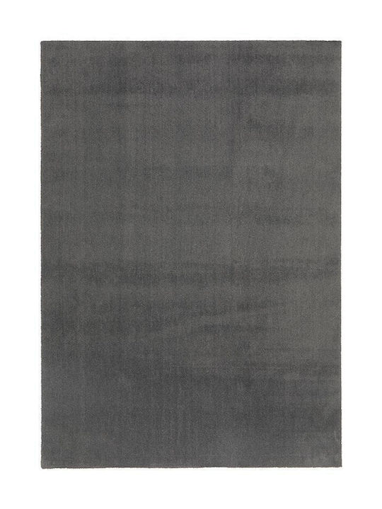 Newplan Velvet Carpet 100 Gray Width 80cm Cut-to-Measure
