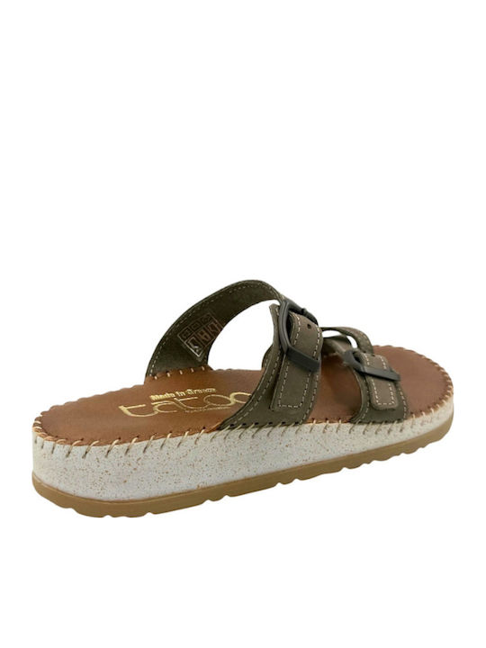 Leather Women's Anatomic Gray Sandals