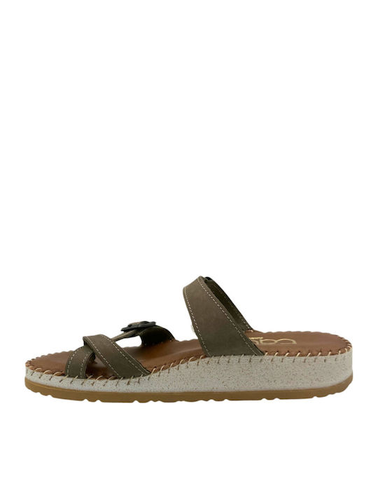 Leather Women's Anatomic Gray Sandals