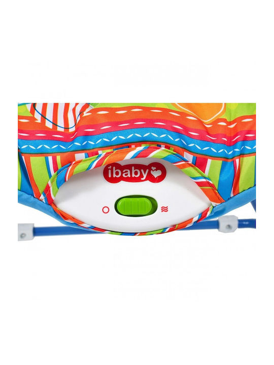 MalPlay Relax Manual Pentru Bebeluși cu Muzică Albastru pentru Copil până la 18kg