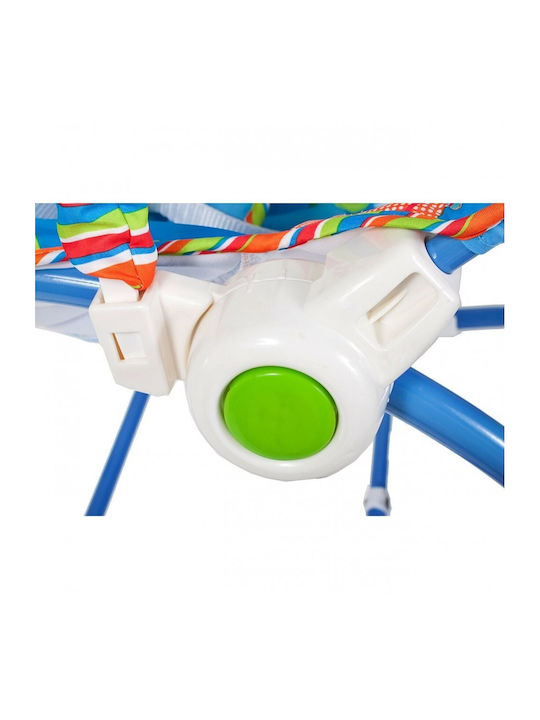 MalPlay Relax Manual Pentru Bebeluși cu Muzică Albastru pentru Copil până la 18kg