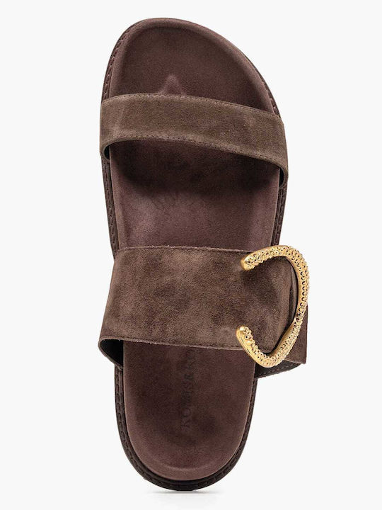 Sandale Casual Damă Maro