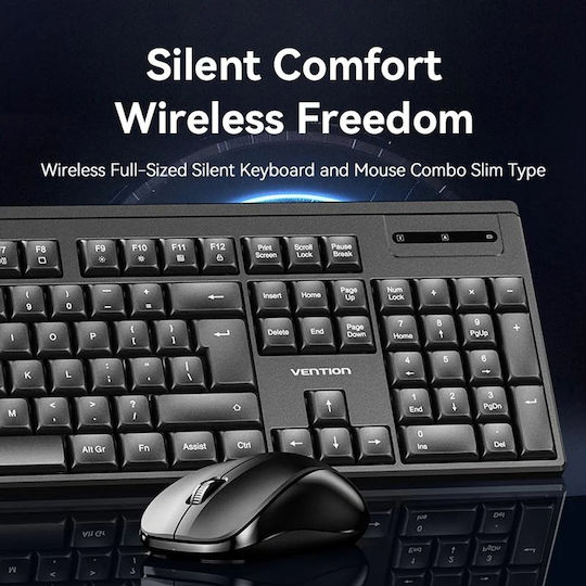 Vention KTZB0-EN Wireless Keyboard & Mouse Set English US