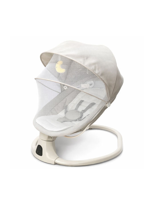Kidizi Relax Electric pentru Bebeluși cu Muzică Bej pentru Copii până la 9kg