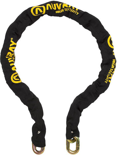 Auvray SRA Xtreme Αντικλεπτική Αλυσίδα Μοτοσυκλέτας με Μήκος 140εκ. Μαύρο Χρώμα