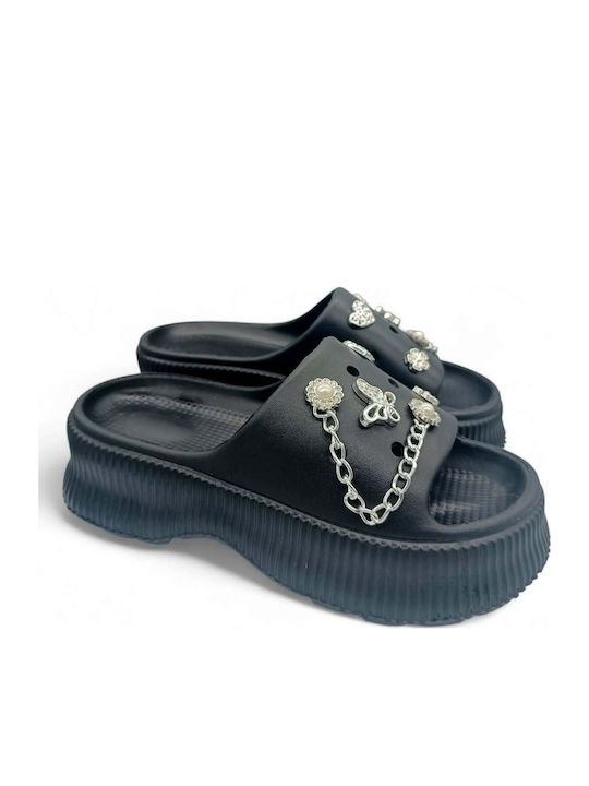 Slides in Black Colour