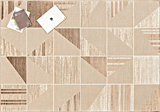 Newplan Lux 3070/74 Living Room Rug Rectangular Brown 133x190cm