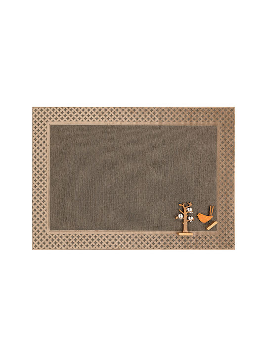 Newplan Lux 3083/80 Brown Runner Rug 80x150cm