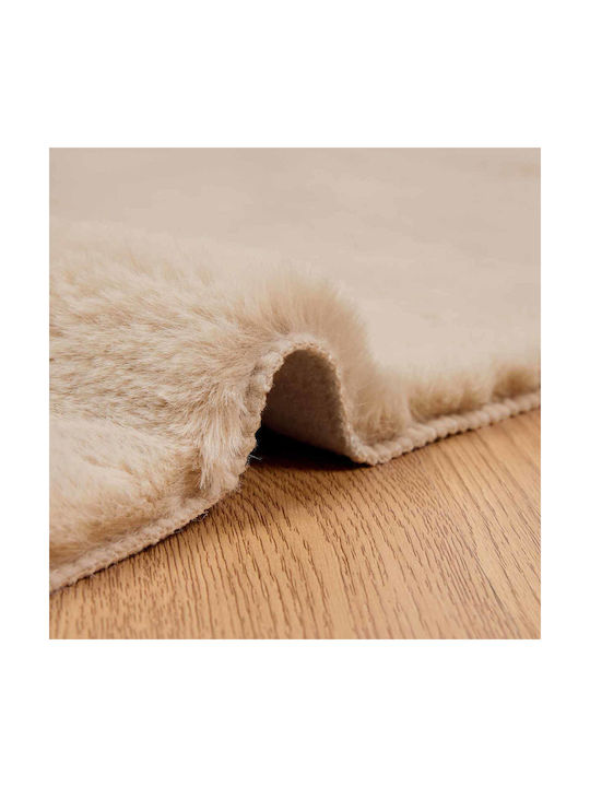 vidaXL Rug Rectangular Brown