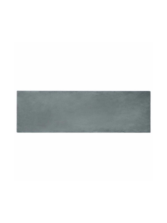 vidaXL Χαλί 80x250cm Γκρι