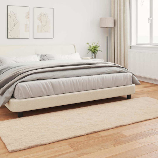 vidaXL Teppich Rechteckig Synthetisch,Polyester/Cotton/Leather Braun