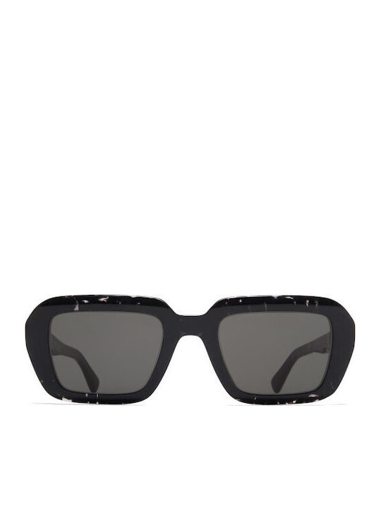 Mykita Γυαλιά Ηλίου Μαύρα με Κοκκάλινο Σκελετό Mykita Γυαλιά Ηλίου Μαύρα με Κοκκάλινο Σκελετό