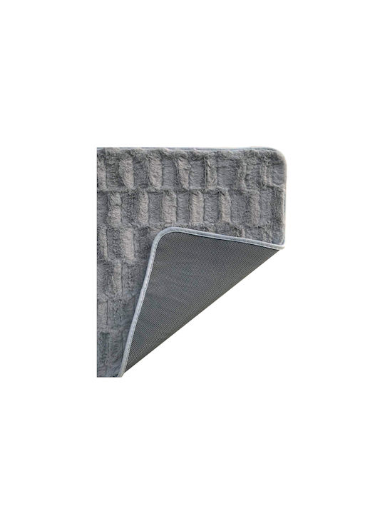 Chios Hellas Χαλί Ορθογώνιο Γκρι 60x140cm