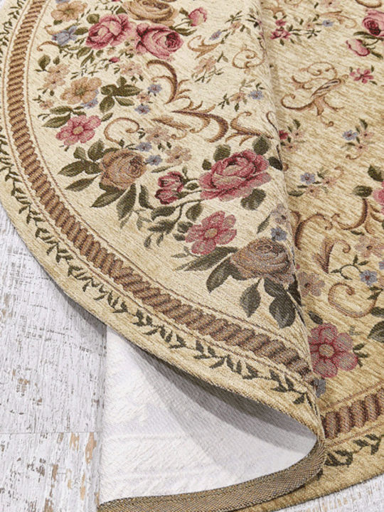 Klonaras Aubusson 308 Rectangular Living Room Rug Aubusson 75x140cm
