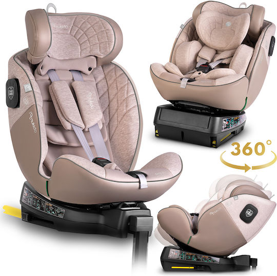 Nukido Aero Kinderautositz i-Size mit ISOfix Beige