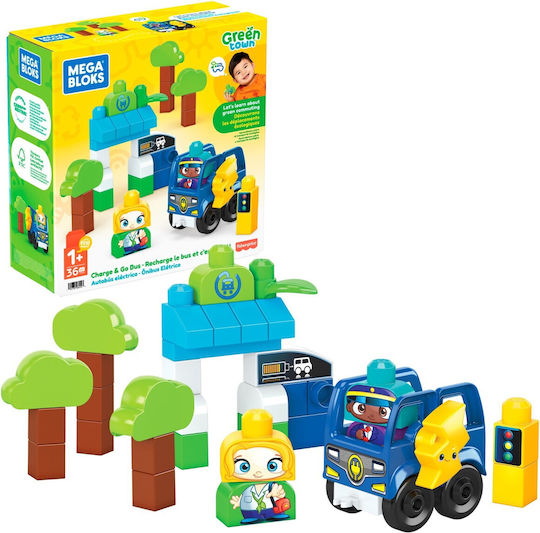 Mega Bloks Τουβλάκια Construction για 1+ Έτους 34τμχ