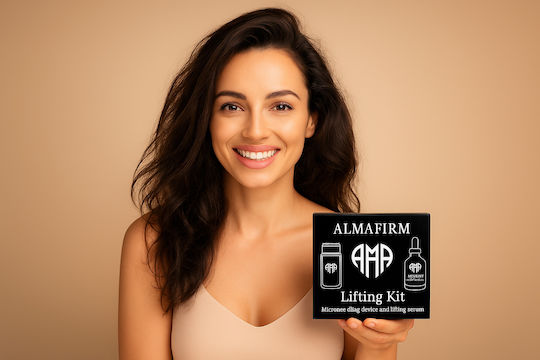AlmaFirm Microneedling Therapy 2 Комплекта за Грижа за Хидратация, Блясък и Стягане