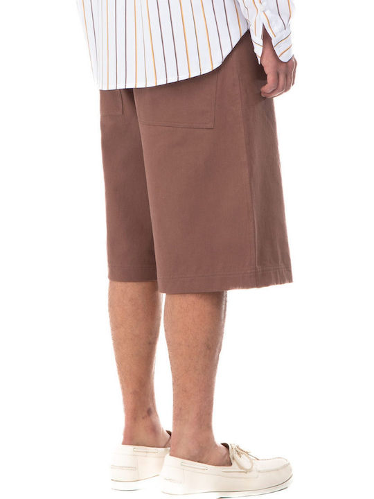 Men's Denim Brown Shorts
