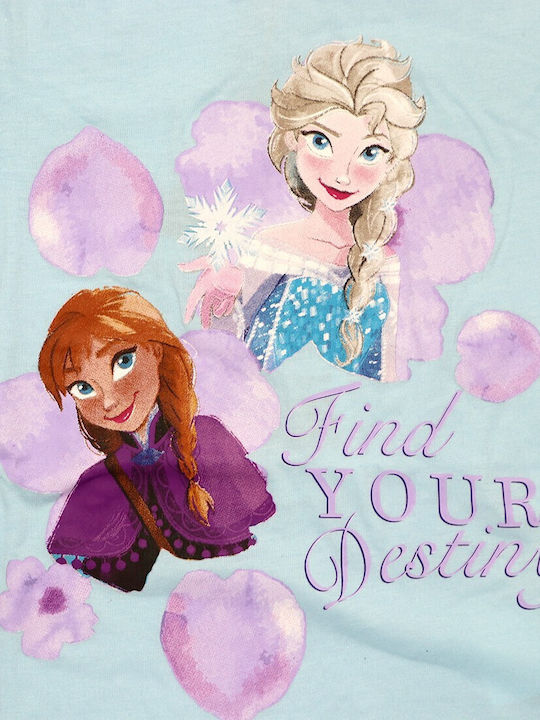 Kids Blouse Light Blue Frozen
