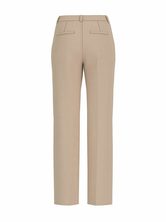 Damen Stoffhose Safari Tan