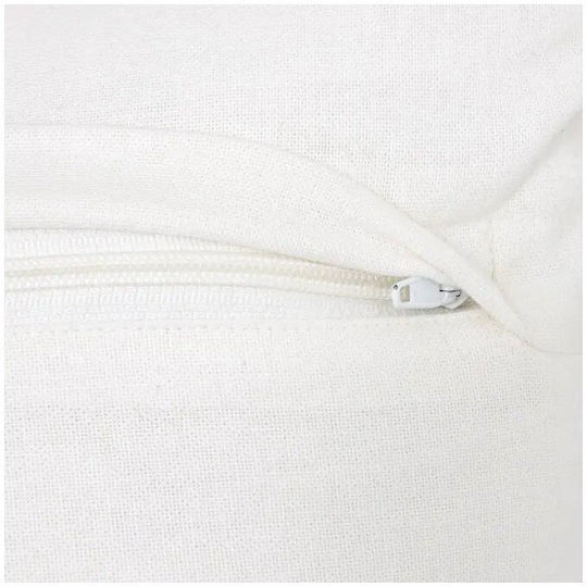 Atmosphera Μαξιλάρι Καναπέ Oceania White 45x45εκ.