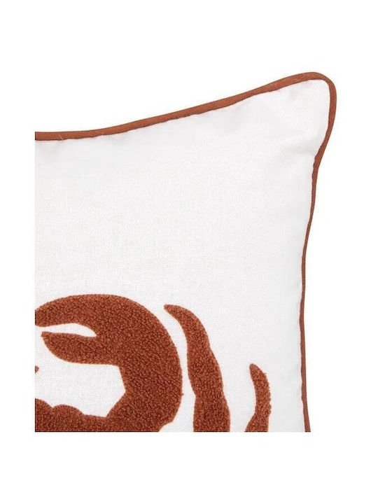 Atmosphera Sofa-Kissen Oceania Weiß 45x45cm