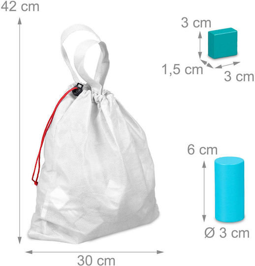 Relaxdays Конструктори Дървени за 3+ Години 108 Бройки