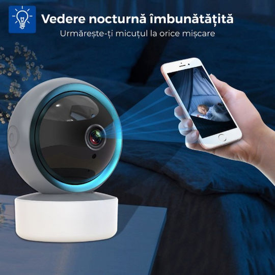 NovaBaby Monitor Pentru Bebeluși Fără Fir cu Audio Bidirecțională BIRAIRO1037