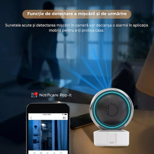 NovaBaby Monitor Pentru Bebeluși Fără Fir cu Audio Bidirecțională BIRAIRO1037