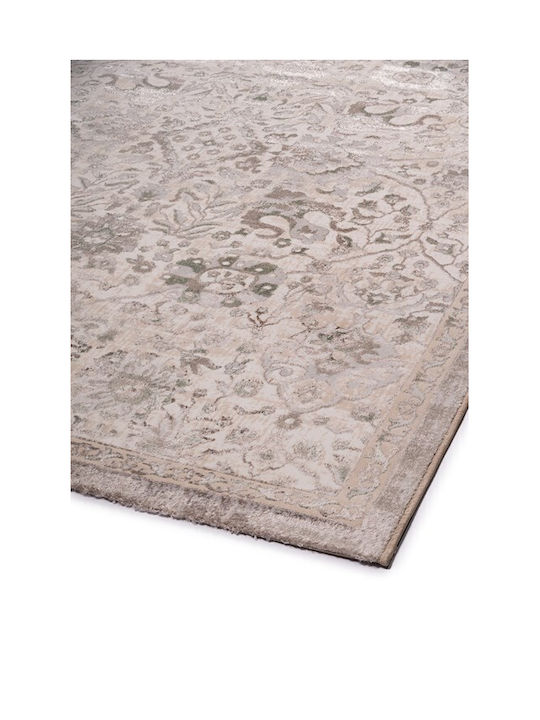 Biokarpet Gossip 9366b White-green-200x290