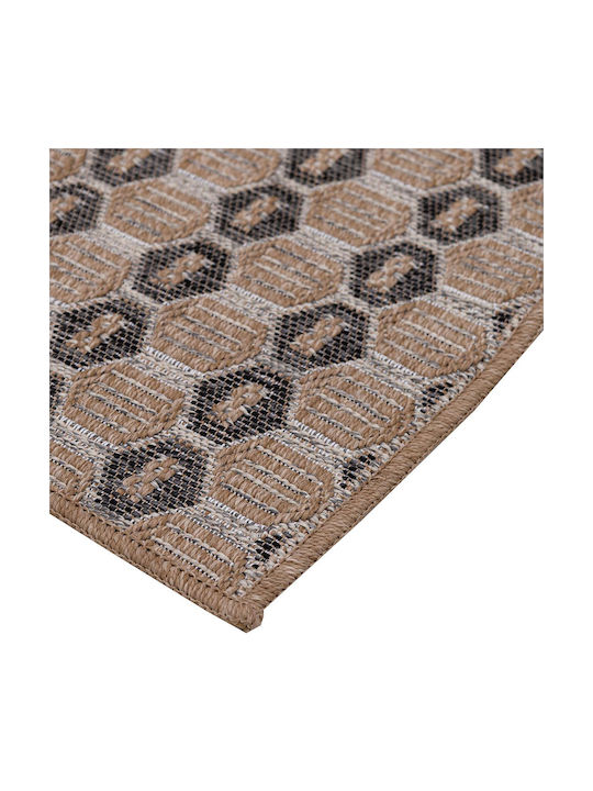 Royal Carpet Craft 155 Anti-slip Rug Outdoor Rectangular Wicker Beige
