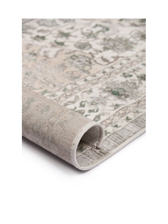 Biokarpet Gossip 9860b White-green-67x140