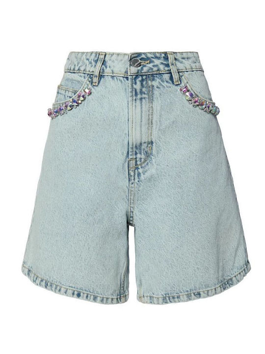 Γυναικεία Βερμούδα Τζιν Μπλε Denim