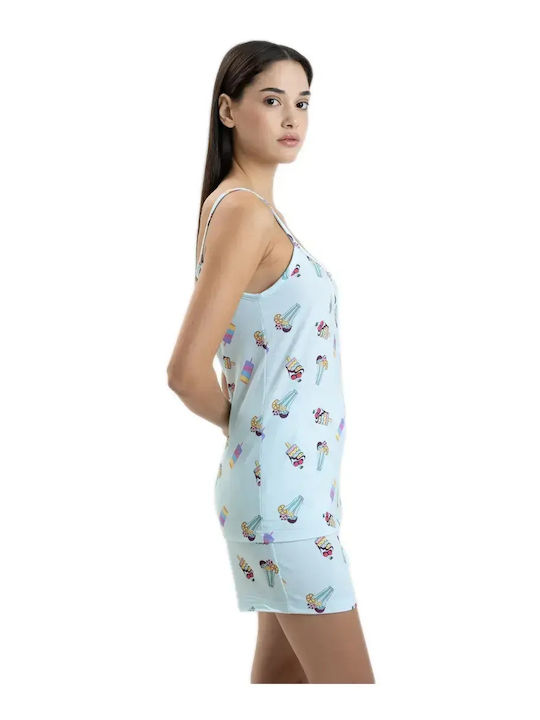Odyssey Summer Women's Pyjama Set Multicolour