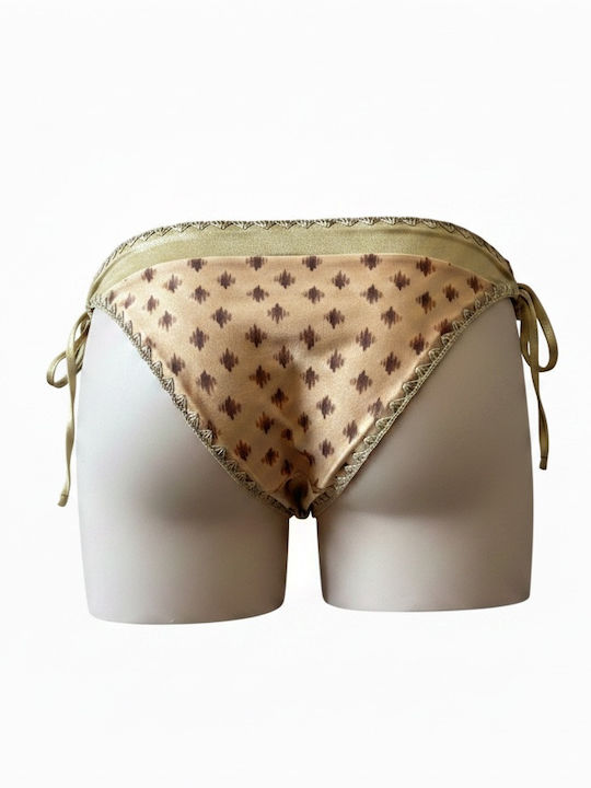 Bikini Set Triangle & Brazil Gold