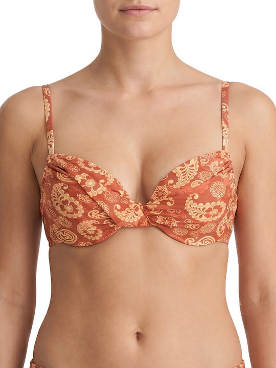 Set Bikini Καφέ C-6401 CHOCOLATE S26
