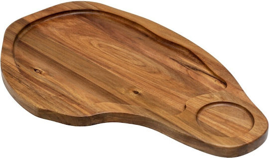 Hölzernes Servierplatte 45x28cm pl613