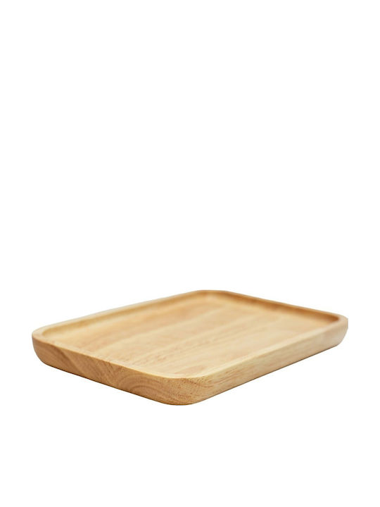 Hölzernes Servierplatte 25x15cm PL604.002