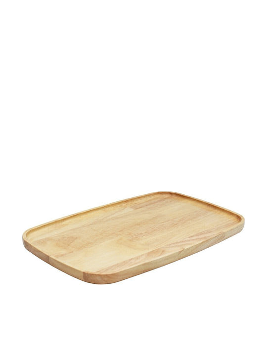 Hölzernes Servierplatte 38x24cm pl630.009