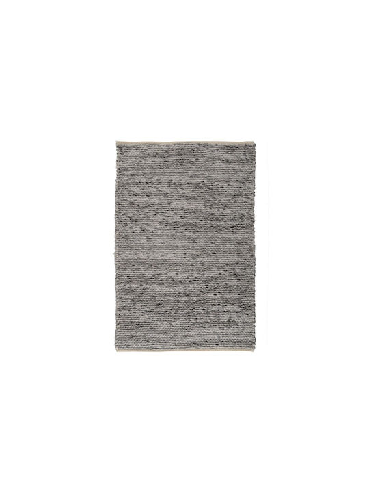 Nef-Nef Homeware Lodrin Teppich Rechteckig Synthetisch,Polyester/Cotton/Leather Grey