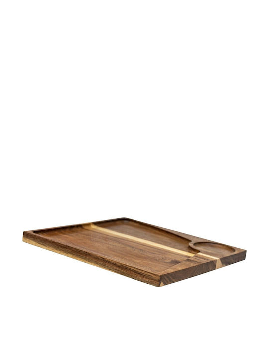 Wooden Serving Platter 30x30cm pl606