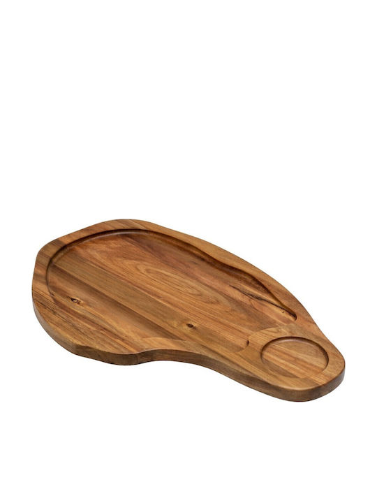 Wooden Serving Platter 45x28cm pl613